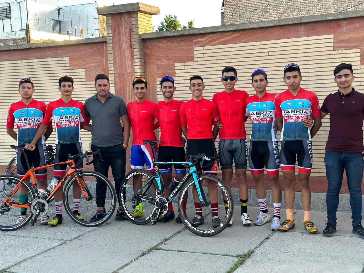 مقام سوم تیم دوچرخه سواری ارس در مرحله اول لیگ برتر جوانان کشور