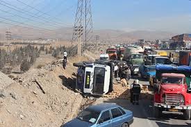 یک کشته حاصل برخورد کامیونت با کشنده اسکانیا در جاده مرند – جلفا