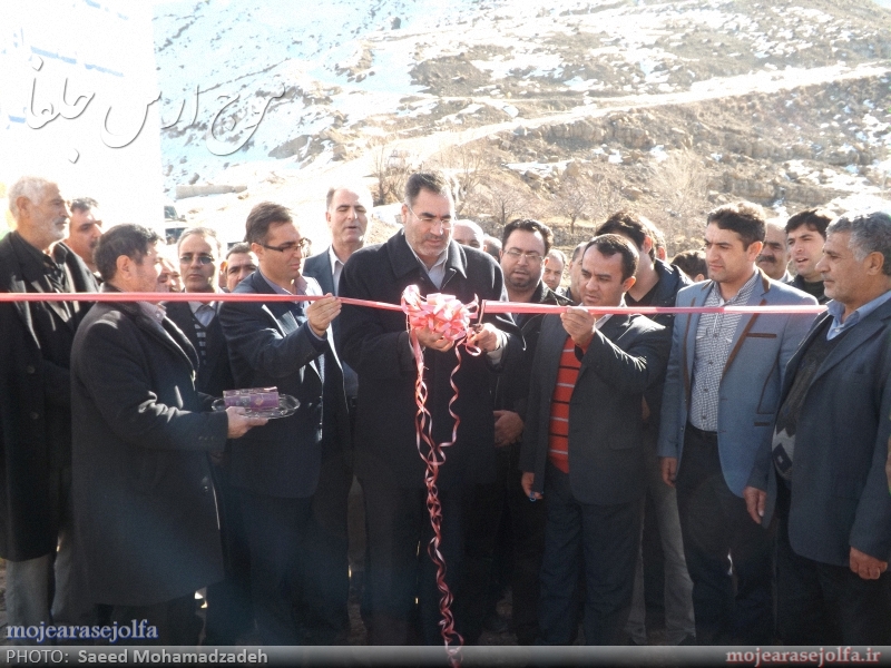 کارخانه آب معدنی آکار در روستای قشلاق شهرستان جلفا افتتاح شد